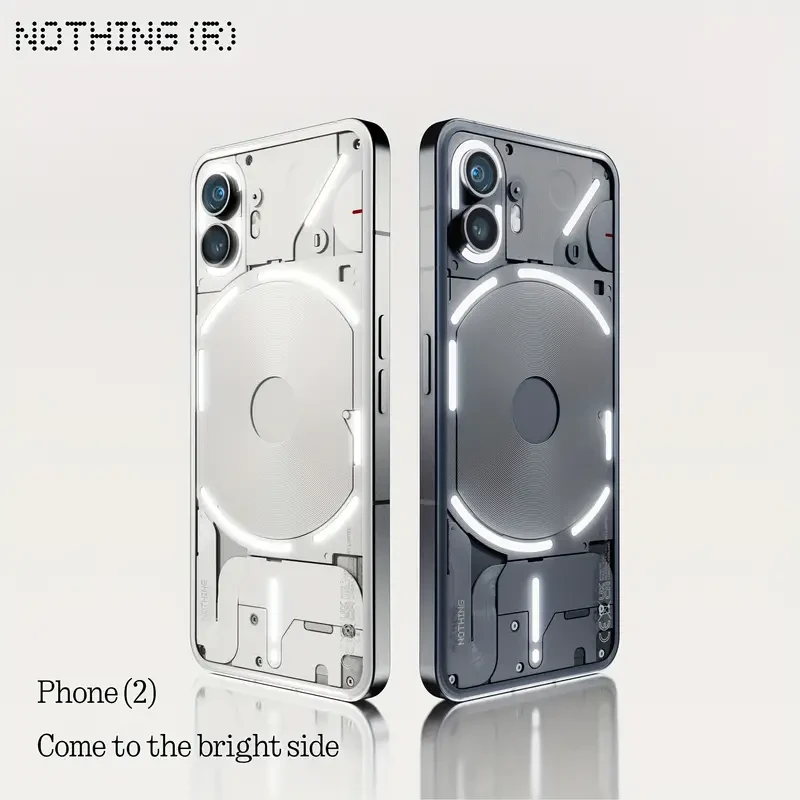 Nothing Phone (2) 12GB RAM 256GB ROM White, Snapdragon® 8+ Gen 1, Nothing OS 2.0, Glyph Interface, 50 MP Dual Rear Camera+32 MP Front Camera, 6.7" Flexible LTPO AMOLED Display, 4700 MAh Battery