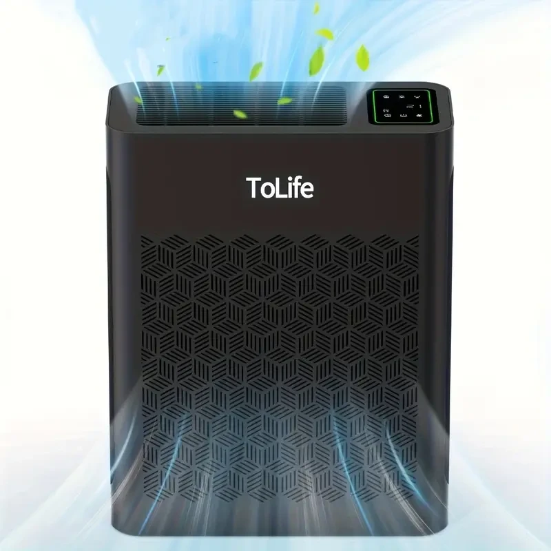 Large Room Air Purifier for Up to 1095 Ft² - Advanced PM 2.5 Display, Auto Mode, Timer, HEPA Filter Captures Smoke, Pollen, Pet Dander, Allergies - Perfect for Bedroom, Living Room, and Office