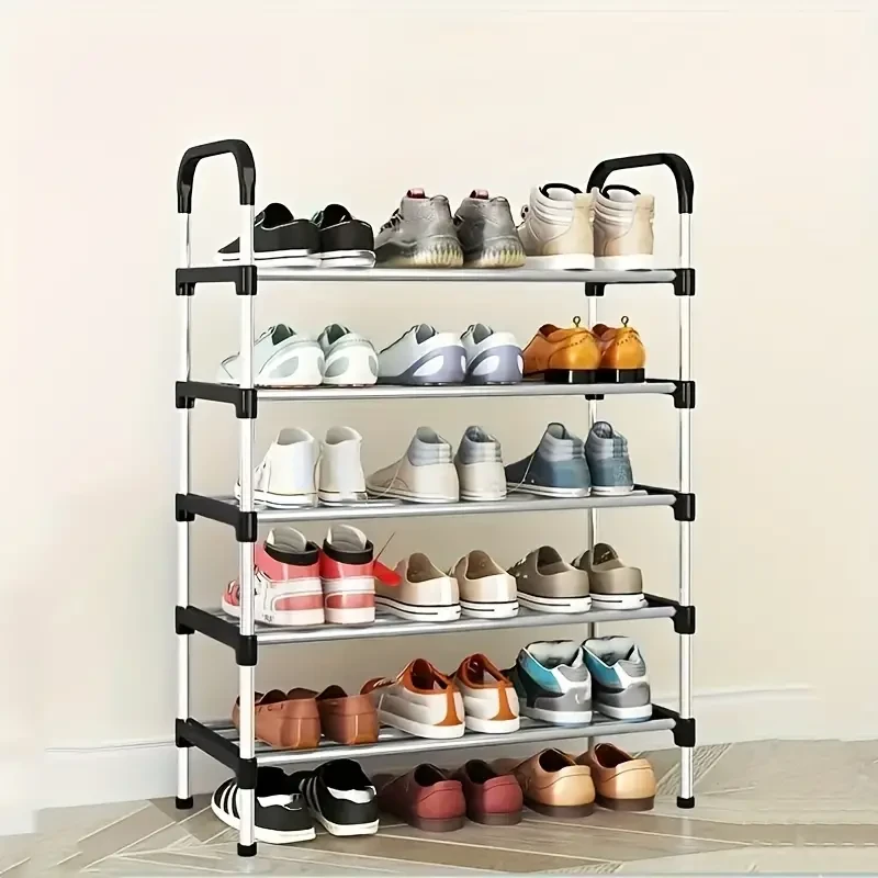 1pc Versatile Multi-Layer Shoe Rack - Easy Assembly & Space-Saving Design, Perfect for Entryways, Bedrooms & More