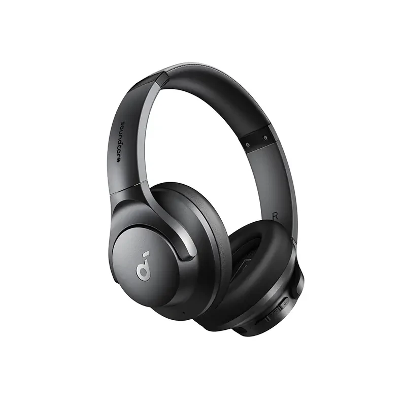 soundcore by Anker Q20i Hybrid Active Noise Cancelling Headphones, Wireless Over-Ear Bluetooth, 40H Long ANC Playtime, Hi-Res Audio, Big Bass, Customize via an App, Transparency Mode (Renewed)Certifie