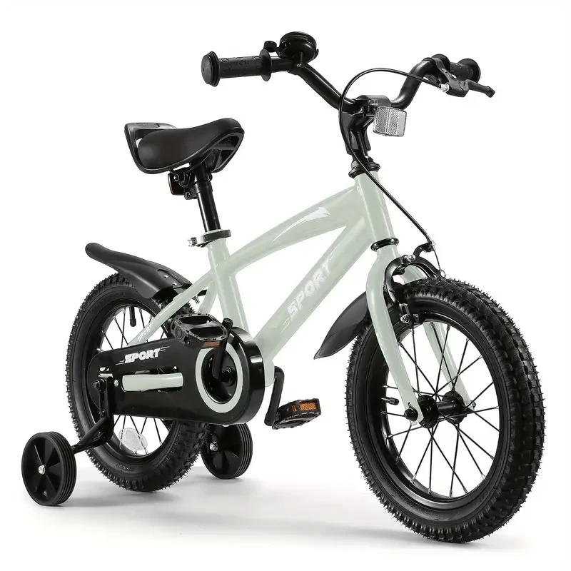 14 Inch Kids Bike Kid's Bike for Boys Girls Ages 3-6 Kids, Children Bicycle with Training Wheels Suitable for 35-45 Inches Tall Children and Toddler