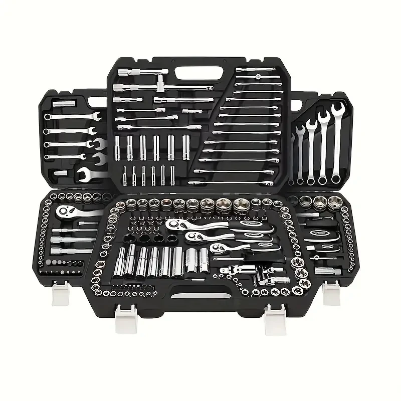 Ultimate Auto Mechanic Tool Kit - Premium Ratchet Torque Wrench & Diverse Screwdriver Set - Ultra-Portable, All-In-One Solution for Car, Bike, & Motorcycle Maintenance